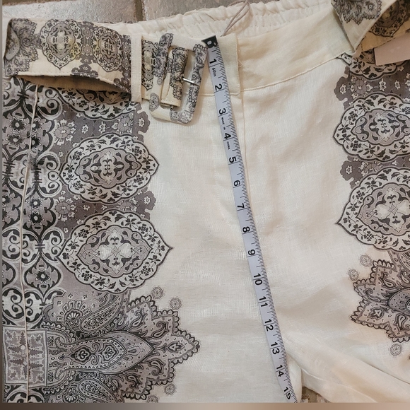 🤑SOLD🤑Johnny was Meliora high waist linen, silk pants - Picture 11 of 14